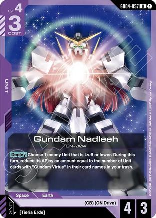 Gundam Nadleeh - Phantom Aria #GD04-057