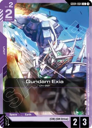 Gundam Exia (GD04-064) - Phantom Aria #GD04-064