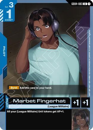 Marbet Fingerhat - Phantom Aria #GD04-083