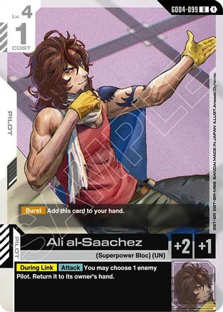 Ali al-Saachez - Phantom Aria #GD04-099