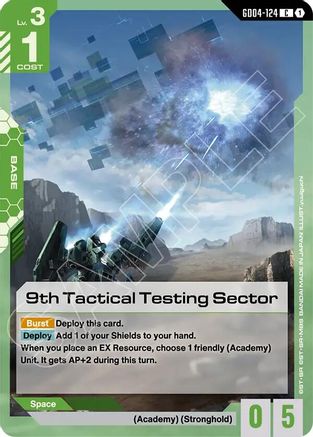 9th Tactical Testing Sector - Phantom Aria #GD04-124