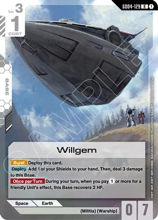 Willgem - Phantom Aria #GD04-129