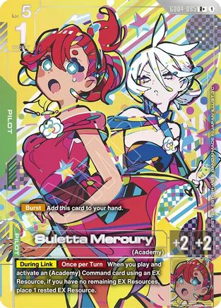 Suletta Mercury (R+) - Phantom Aria #GD04-085