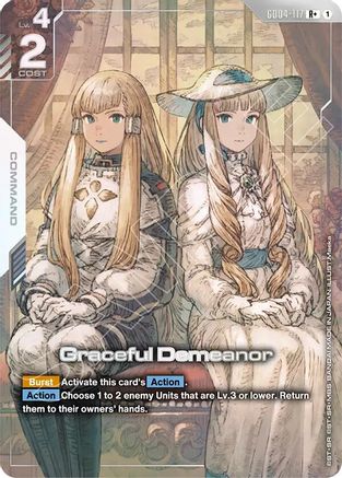 Graceful Demeanor (R+) - Phantom Aria #GD04-117