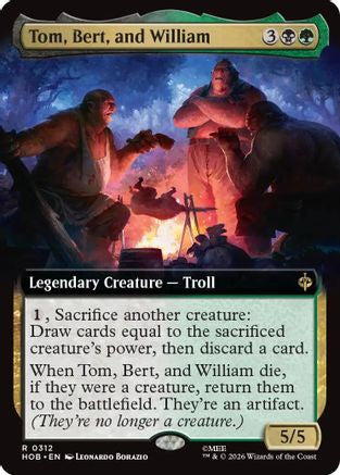 Tom, Bert, and William (Extended Art) - The Hobbit #312