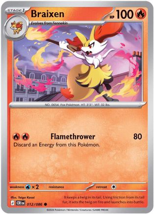 Braixen - ME04: Chaos Rising #012
