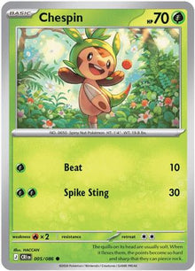 Chespin - 005/086 - ME04: Chaos Rising #005