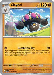 Claydol - 047/086 - ME04: Chaos Rising #047