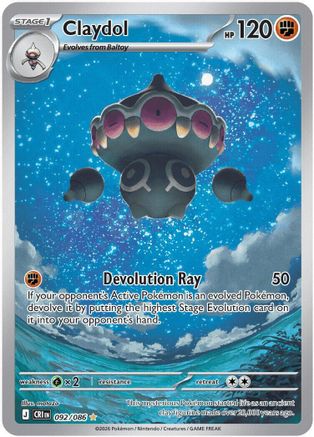 Claydol - 092/086 - ME04: Chaos Rising #092