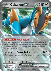 Cobalion ex - 064/086 - ME04: Chaos Rising #064