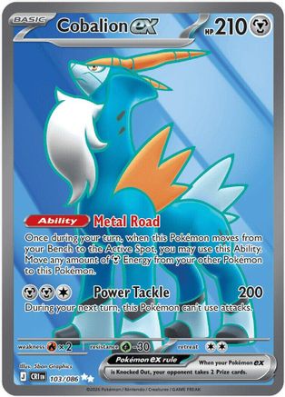 Cobalion ex - 103/086 - ME04: Chaos Rising #103