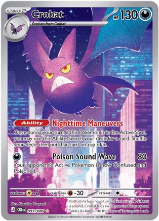 Crobat - 093/086 - ME04: Chaos Rising #093