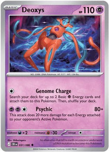 Deoxys - 031/086 - ME04: Chaos Rising #031