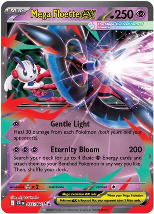 Mega Floette ex - 035/086 - ME04: Chaos Rising #035