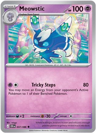 Meowstic - ME04: Chaos Rising #037