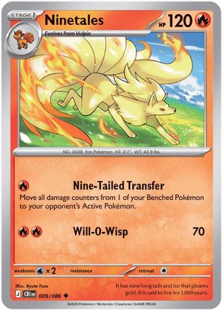 Ninetales - ME04: Chaos Rising #009