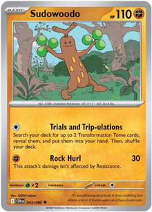 Sudowoodo - ME04: Chaos Rising #043