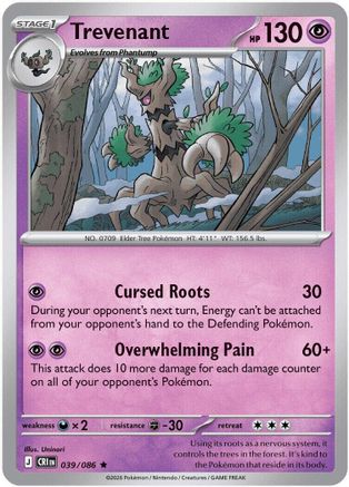 Trevenant - ME04: Chaos Rising #039