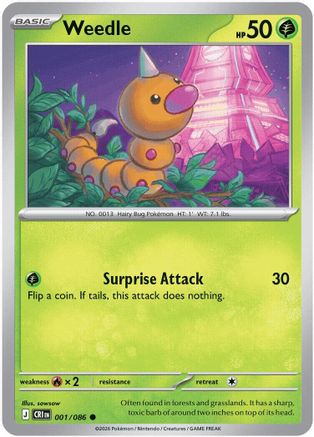 Weedle - ME04: Chaos Rising #001
