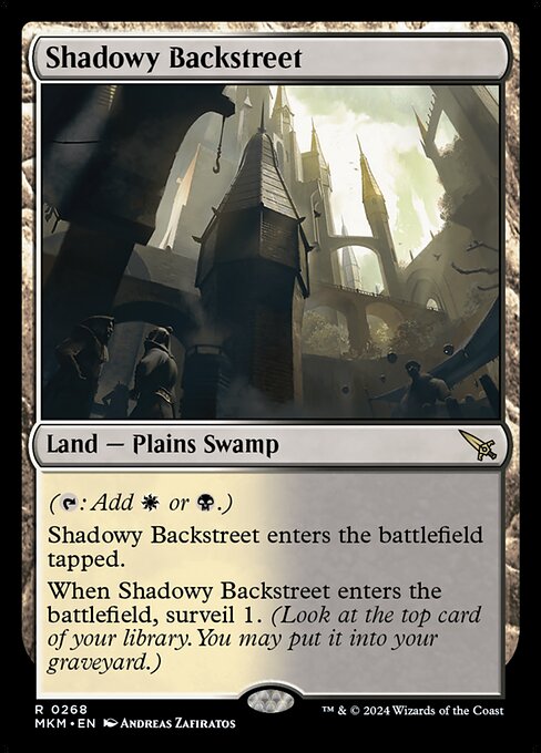 Shadowy Backstreet — MKM — 268