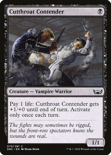 Cutthroat Contender — SNC — 73