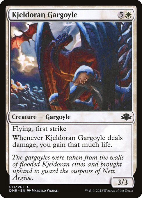 Kjeldoran Gargoyle - (dmr-11) - Near Mint (*Foil )