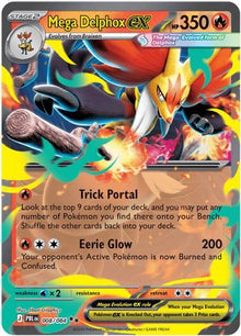 Mega Delphox ex - ME05: Pitch Black #008
