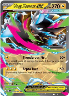 Mega Zeraora ex - 027/084 - ME05: Pitch Black #027