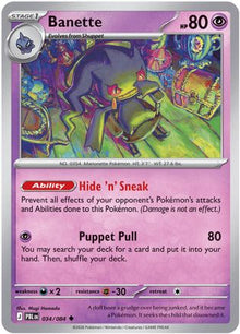Banette - ME05: Pitch Black #034