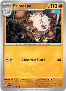 Primeape - ME05: Pitch Black #043