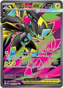 Mega Zeraora ex - 098/084 - ME05: Pitch Black #098