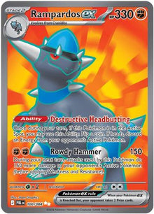 Rampardos ex - 100/084 - ME05: Pitch Black #100
