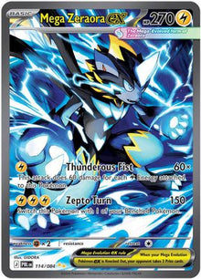 Mega Zeraora ex - 114/084 - ME05: Pitch Black #114