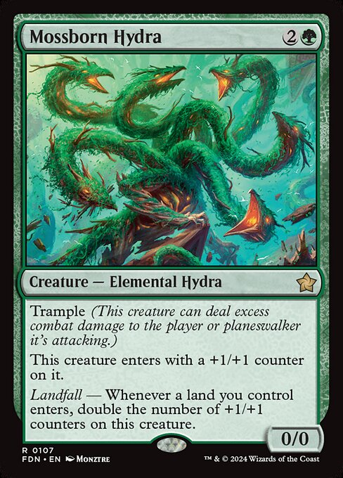 Mossborn Hydra — fdn — 107