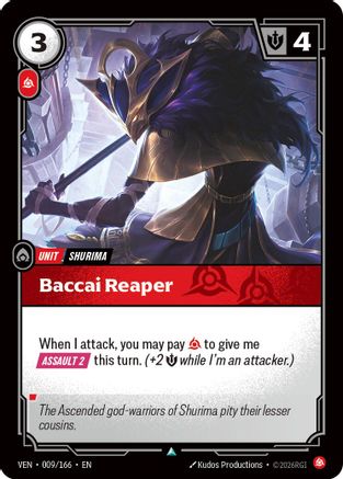 Baccai Reaper - Vendetta #009