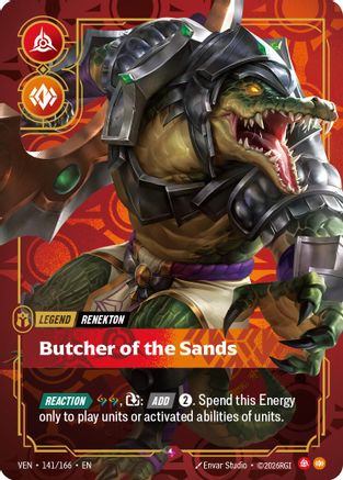 Renekton - Butcher of the Sands - Vendetta #141