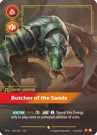 Renekton - Butcher of the Sands (Overnumbered) - Vendetta #190