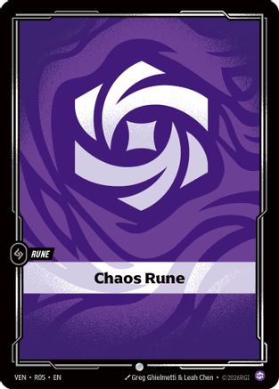 Chaos Rune - Vendetta #R05