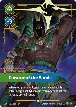 Nasus - Curator of the Sands (Overnumbered) - Vendetta #192