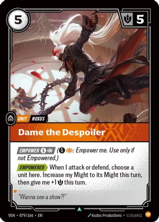 Dame the Despoiler - Vendetta #079