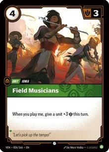 Field Musicians - Vendetta #026