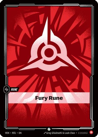 Fury Rune - Vendetta #R01