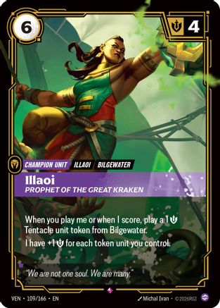 Illaoi, Prophet of the Great Kraken - Vendetta #109