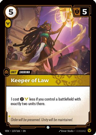 Keeper of Law - Vendetta #119