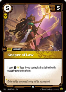 Keeper of Law - Vendetta #119