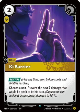 Ki Barrier - Vendetta #126