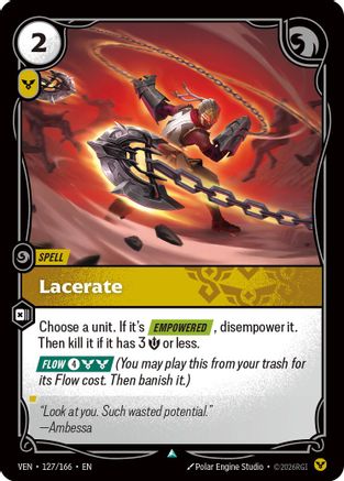 Lacerate - Vendetta #127