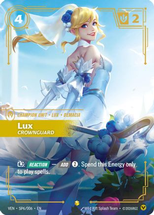Lux, Crownguard - Vendetta #SP6
