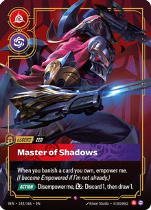 Zed - Master of Shadows - Vendetta #143