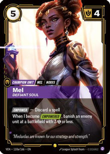 Mel, Defiant Soul (Alternate Art) - Vendetta #110a